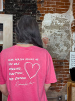 You Matter Fuchsia Mineral Graphic Tee