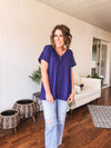 Wide Rib V Neck Bestseller