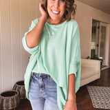 Urban Rib Oversize Everyday Dolman Cut