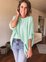 Urban Rib Oversize Everyday Dolman Cut