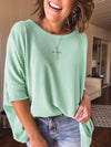 Urban Rib Oversize Everyday Dolman Cut