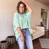 Urban Rib Oversize Everyday Dolman Cut