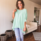 Urban Rib Oversize Everyday Dolman Cut