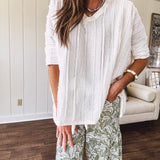Ivory Just For Frills Top