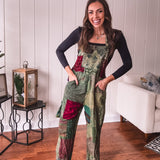 PATCHWORK JUMPSUIT