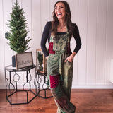 PATCHWORK JUMPSUIT