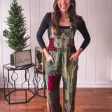 PATCHWORK JUMPSUIT