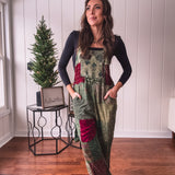 PATCHWORK JUMPSUIT