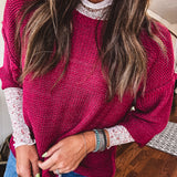 Half Sleeve Knitted Boxy Sweater