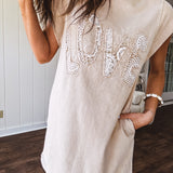 Livin' In Love Shirt Dress