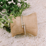 CZ LET THE WORLD GO ROUND BRACELET