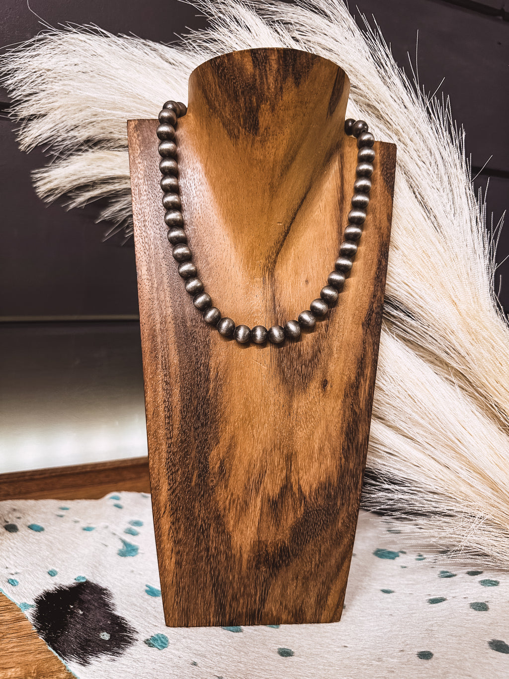 10mm Faux Sterling Silver Pearl