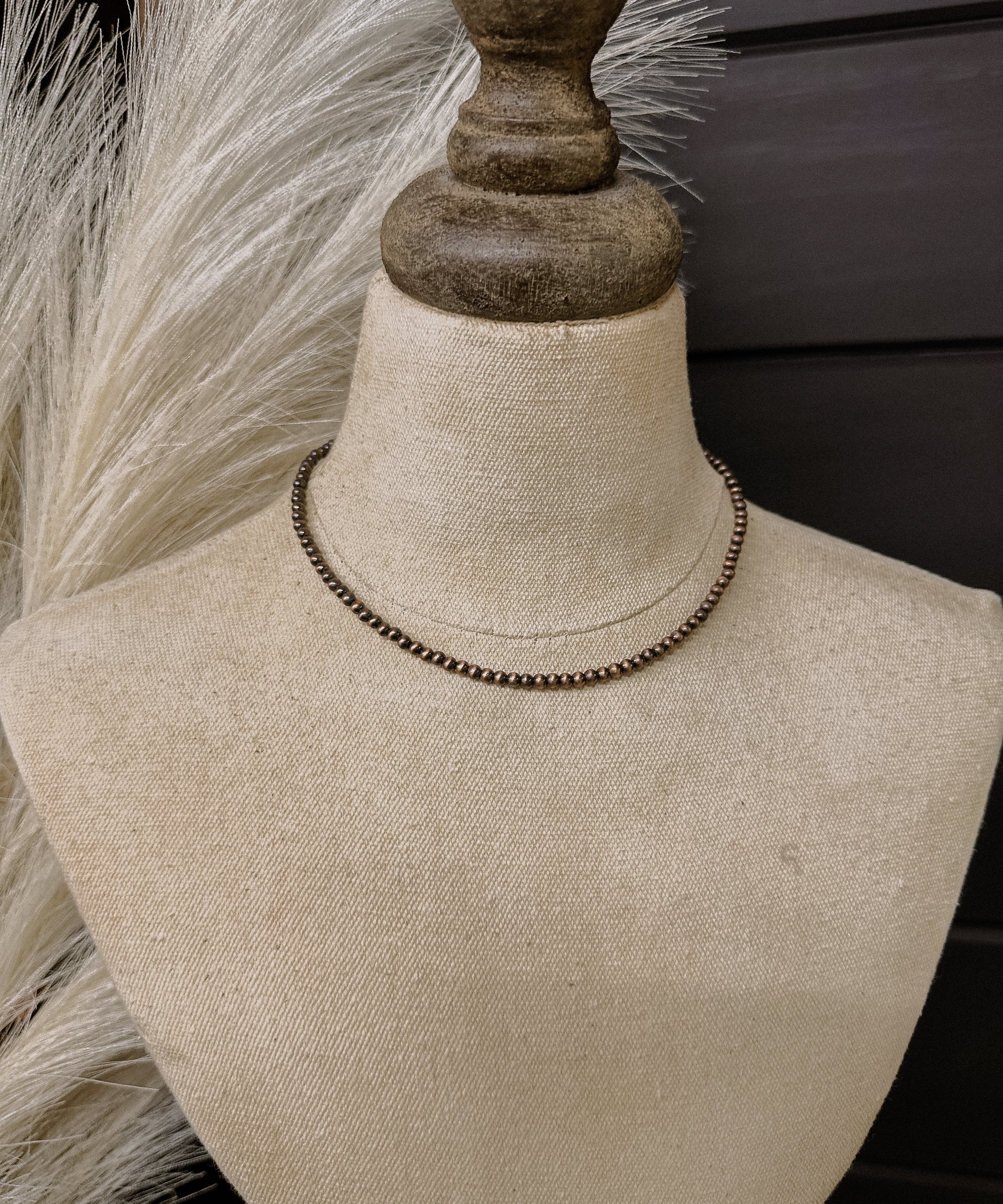 3mm Faux Navajo Pearls