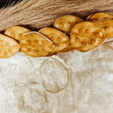 1/2 Pearl Gold Bracelet