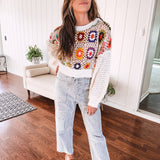 Washed Denim Stripe Twill Pant