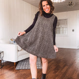 Leo Double Double Scoop Mini Dress