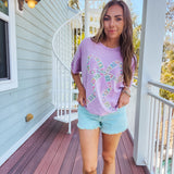 Tummy Control High Rise Fray Color Short