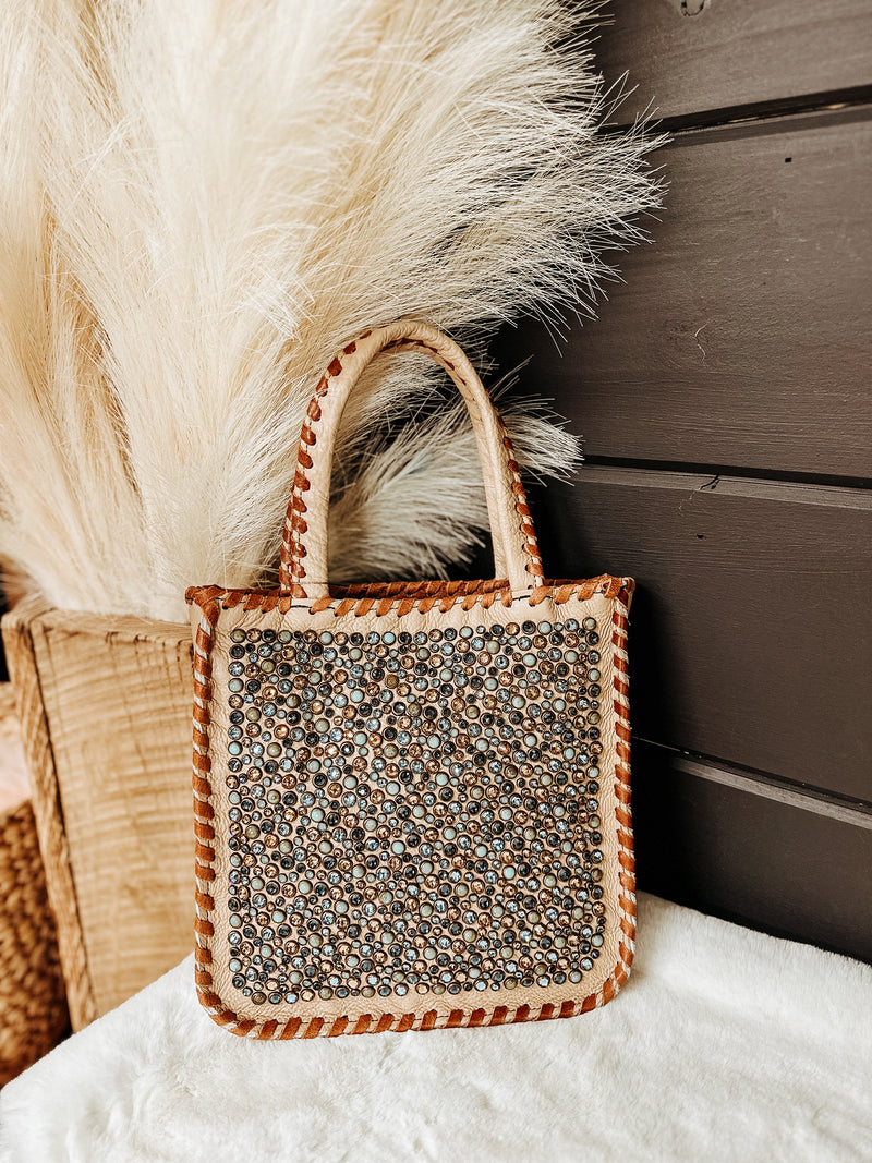 Petite Traveler Tote | Crystal Galaxy