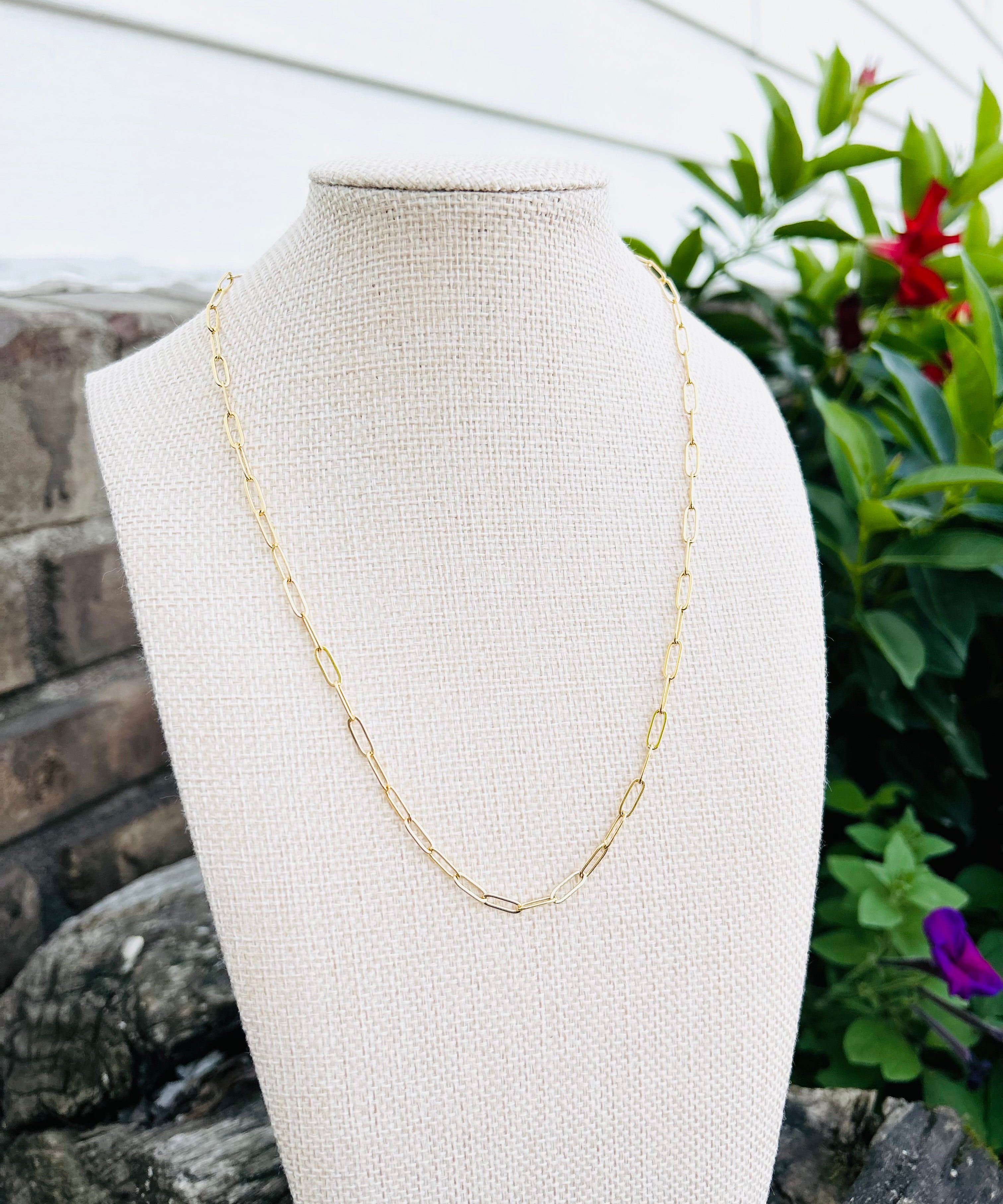 TLD Charm Bar Necklace