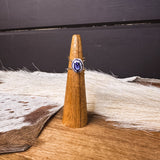 HADLEY BLUE TULIP RING