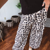 Leo Adjustable Hem Wide Leg Pant
