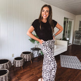 Leo Adjustable Hem Wide Leg Pant