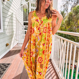 Macaron Floral Breezy Jumpsuit