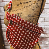 Gingham Quilted Bum Bag
