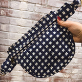Gingham Quilted Bum Bag
