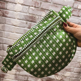 Gingham Quilted Bum Bag