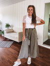 Olive Mineral Wash Terry Knit Sweatpant