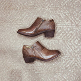 Michelle Dk Brown Bootie