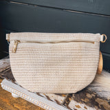 Rachel Raffia Westlyn Bum Bag