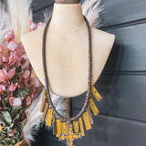 Measurement Necklace | Wooden Ruler Remnant
