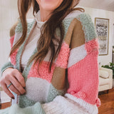 Simply Sweet Pastel Check Cardigan