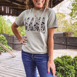 Mama Old School Camo Tee