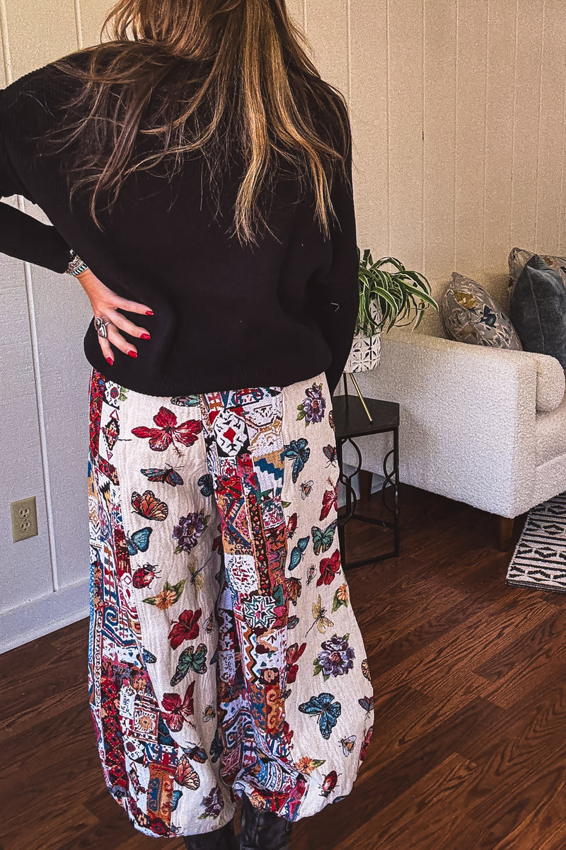 A New Season Flutter Jacquard Jogger