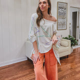 Cream Shoot For the Stars Oversize Dolman