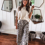 Khaki Mineral Wash Thermal Pullover