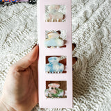 Cool Marble Butterfly Hair Clip | Set of 4