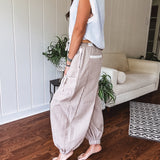 Coco Striped Jogger Pant