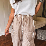 Coco Striped Jogger Pant