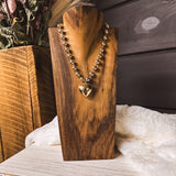 Puff Heart Ball Necklace