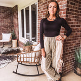 Sage Two Tone Pocket Pant