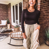 Sage Two Tone Pocket Pant