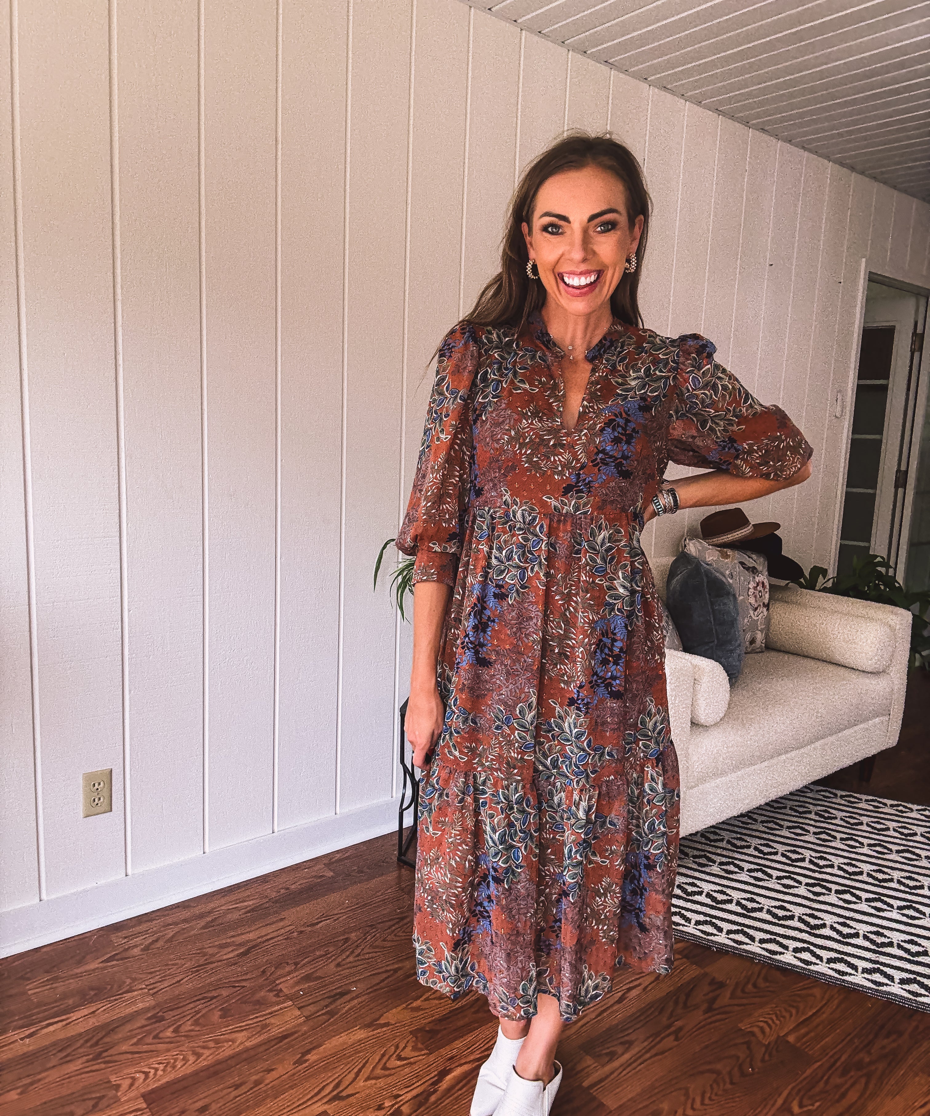 3/4 Sleeve Dresses The Red Raccoon 3/4 Sleeve Dresses The Red Raccoon