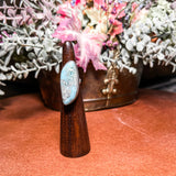 Larimar Long Squoval Earring