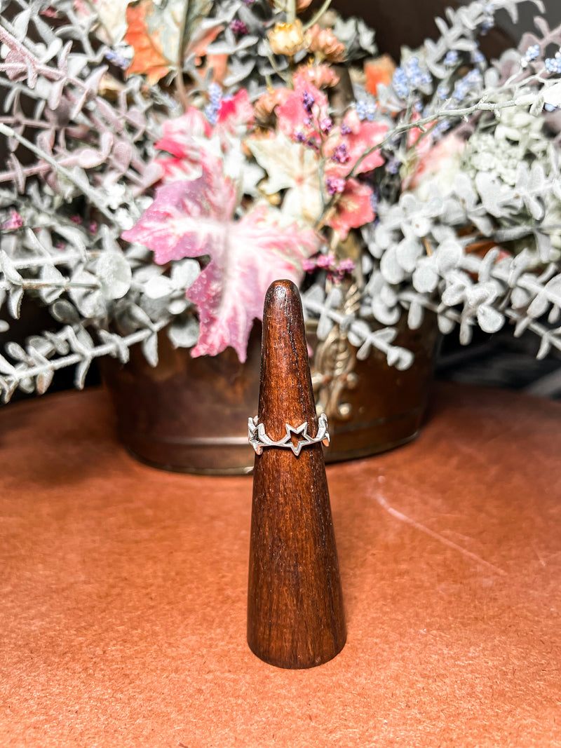 Meant to Be a Star SS Stacker Ring