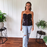 Black Button Down Party Blazer