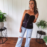 Black Button Down Party Blazer